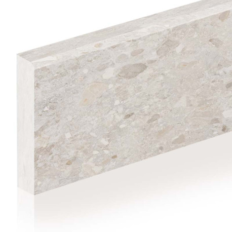 Ceramic skirting boards | 7x60 cm | Tilestone Vivata Ceppo Ivory