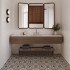 Ceramic floor and wall tile | 20x20 cm | Paul & Jane Pattern Sheffield