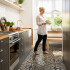 Ceramic floor and wall tile | 20x20 cm | Paul & Jane Pattern Sheffield