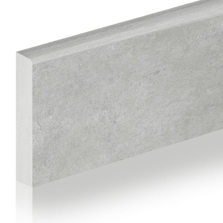 Ceramic skirting boards | 8x120 cm | Tilestone Betontec Grey