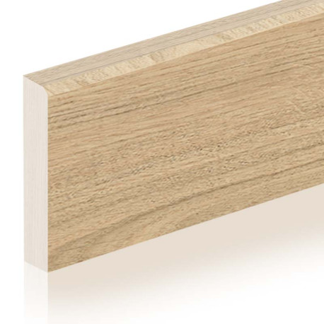 Ceramic skirting boards | 6x150 cm | Tilestone Iconic Oak Sand Rustic