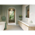 Polished ceramic tile | 60x120 cm | Tilestone Onyx White