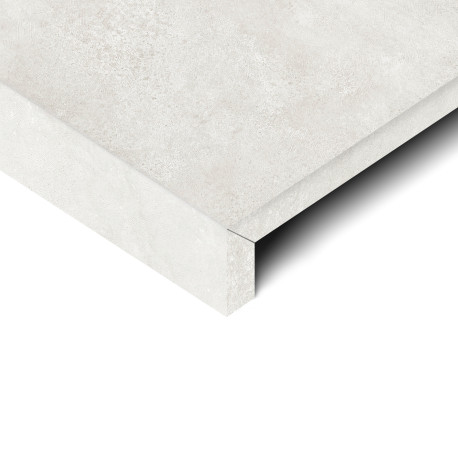 Keramische zwembadboord | 100x100 cm | Tilestone Beton Ciré Blanc