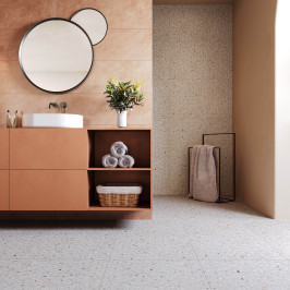 Ceramic floor and wall tile | 60x60 cm | Tilestone Granito Terrazzo Cotto
