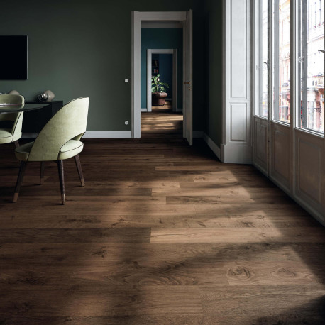 Keramisch parket | 18.5x150 cm | Tilestone Heartland Moka