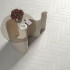 Keramische vloer- en wandtegel | 6x30 cm | Stage White