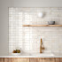 Keramische wandtegel | 6.5x20 cm | Hanoi White