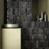 Keramische wandtegel | 6.5x20 cm | Hanoi Black Ash