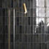 Keramische wandtegel | 5.1x16.1 cm | Hanoi Black Ash