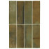 Keramische wandtegel | 5.1x16.1 cm | Hanoi Wild Olive