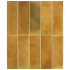 Keramische wandtegel | 6.5x20 cm | Hanoi Caramel