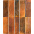 Keramische wandtegel | 6.5x20 cm | Hanoi Burnt Red