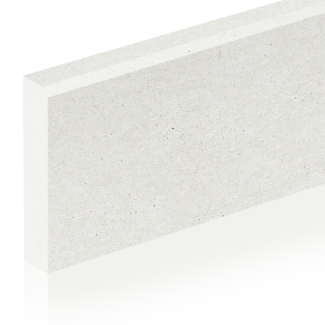 Keramische plint | 7x80 cm | Limit White