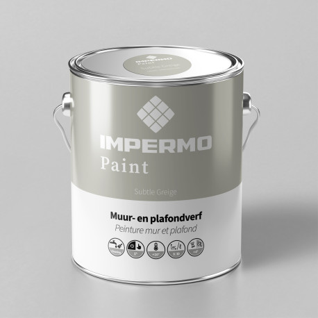 Paint | 18x20 cm | Wall & Ceiling - Impermo Paint - Subtle Greige