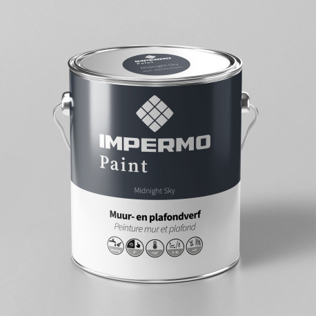 Paint | 18x20 cm | Wall & Ceiling - Impermo Paint - Midnight Sky