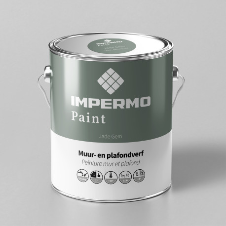 Paint | 18x20 cm | Wall & Ceiling - Impermo Paint - Jade Gem