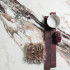 Polished ceramic tile | 60x120 cm | Borgogna Poli