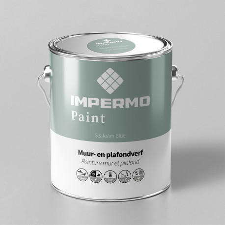 Paint | 18x20 cm | Wall & Ceiling - Impermo Paint - Seafoam Blue
