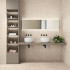 Keramische wandtegel | 30x90 cm | Landscape Ivory Decor