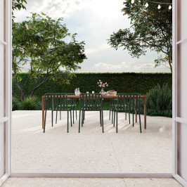 Keramische terrastegel | 100x100 cm | Ceppo Di Luna Avorio