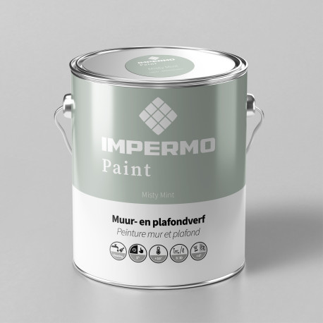 Paint | 18x20 cm | Wall & Ceiling - Impermo Paint - Misty Mint