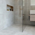 Keramische douchetegel | 90x135 cm | Shower Shape Cement