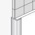 Profile | 1.6x260 cm | Dumawall Outside Corner Black 