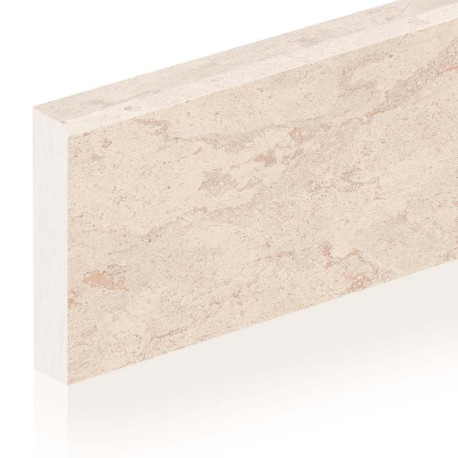 Ceramic skirting boards | 7x90 cm | Aeterna Avorio Cross
