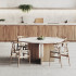 Ceramic floor and wall tile | 80x80 cm | Tilestone Subway Crete Mink