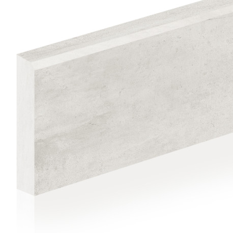 Ceramic skirting boards | 8x90 cm | Tilestone Betontec Perla