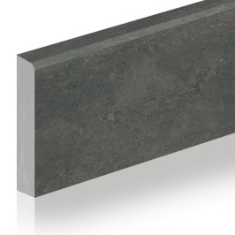 Keramische plint | 8x90 cm | Tilestone Betontec Dark
