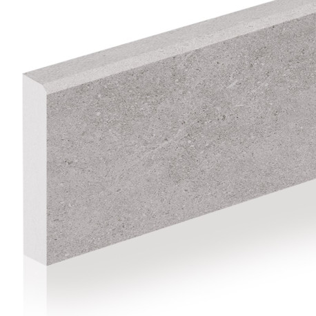 Ceramic skirting boards | 7x80 cm | Massi Grey