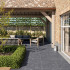 Ceramic terrace Tile | 60x60 cm | Tilestone Belgian Black