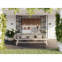 Ceramic terrace Tile | 60x60 cm | Tilestone Belgian Black