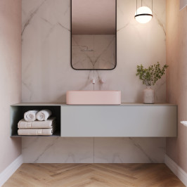 Kunststof Wandpaneel | 90x260 cm | VYGO Wall Central Carrara XL Vygo Wall XL