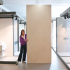 PVC wall panel | 117.5x280 cm | Grano