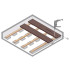 Vlonderplank | 20x220 cm | Terrasplank Composiet Dubbelzijdig Light Brown/Beige