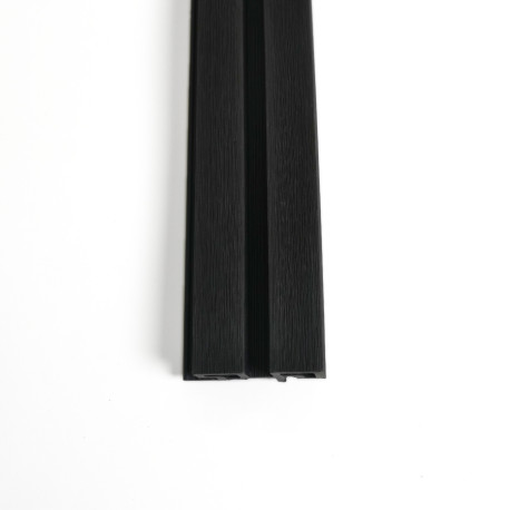 Profile | 3.5x7.2 cm | Outdoor Wall Panel Premium Black Corner Profile