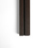Profile | 3.5x7.2 cm | Outdoor Wall Panel Premium Choco Corner Profile