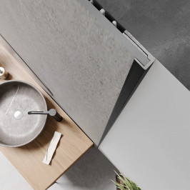 Profiel | 1.98x280 cm | Premium Afboordingsprofiel Mat Zwart