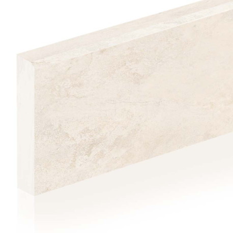 Ceramic skirting boards | 6x120 cm | Contro Ivory