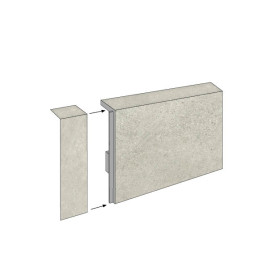 PVC skirting boards | 6x120 cm | VYGO Tiles Urban Beige