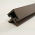 Profiel | 4.95x290 cm | Wandpaneel Outdoor Classic Choco Hoekprofiel Rechts