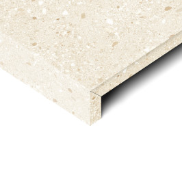 Keramische zwembadboord | 60x60 cm | Sassolino Terrazzo Beige