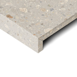 Keramische zwembadboord | 60x60 cm | Terrazzo Natural