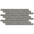 Mozaïek op net | 30x48.6 cm | Tilestone Arc Grey Mozaïek