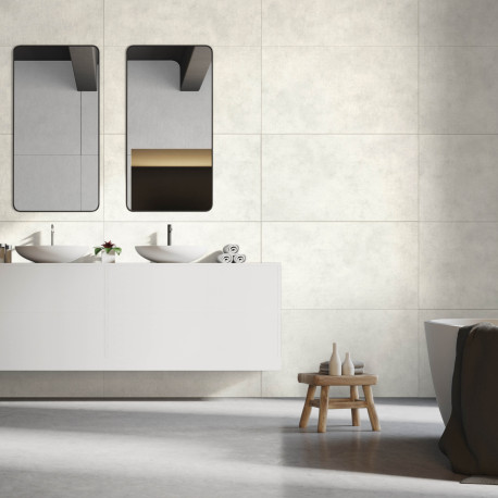 PVC wall panel | 37.5x65 cm | Dumawall Light Grey