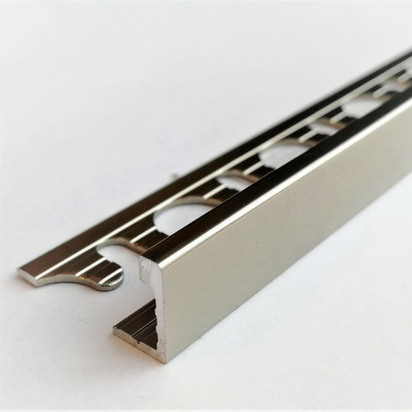 Profile | 2.5x270 cm | L-Profile Aluminium Polished Titanium