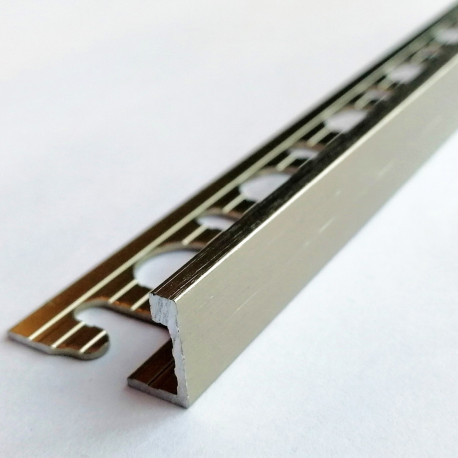 Profile | 2.5x270 cm | L-Profile Aluminium Brushed Titanium
