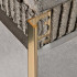 Profile | 2.5x270 cm | L-Profile Aluminium Polished Gold 